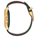  Shop Authentic Gucci G Timeless Quartz Green & Red Dial Green & Red NATO Strap Watch For Men - YA126487A - Luxxuri