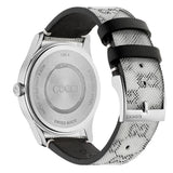  Shop Authentic Gucci G Timeless Quartz Grey Dial Grey Leather Strap Watch For Men - YA1264058 - Luxxuri