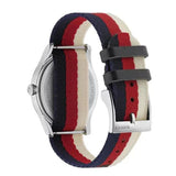  Shop Authentic Gucci G Timeless Quartz White Red Blue Dial Multicolored NATO Strap Watch For Men - YA1264059 - Luxxuri