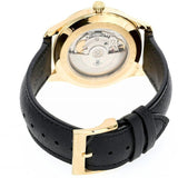  Shop Authentic Gucci Eryx Automatic Chevron Gold Dial Black Leather Strap Watch For Men - YA126340 - Luxxuri