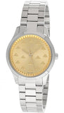  Shop Authentic Gucci G Timeless Quartz Gold Dial Silver Steel Strap Watch for Women - YA1265035 - Luxxuri