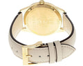  Shop Authentic Gucci G Timeless Quartz Gold Dial Beige Leather Strap Watch For Women - YA1264180 - Luxxuri