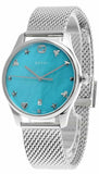  Shop Authentic Gucci G-Timeless Turquiose Mother of Pearl Dial Silver Mesh Bracelet Watch For Women - YA1264039 - Luxxuri