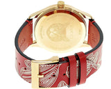  Shop Authentic Gucci G Timeless Quartz Red Dial Red Leather Strap Watch For Women - YA1264054 - Luxxuri