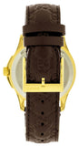  Shop Authentic Gucci G Timeless Quartz Brown Dial Brown Leather Strap Watch for Men - YA1264035 - Luxxuri