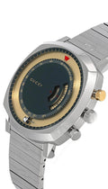  Shop Authentic Gucci Grip Chronograph Disney Black Dial Silver Steel Strap Watch For Men - YA157307 - Luxxuri