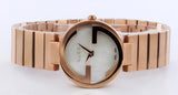  Shop Authentic Gucci G Interlocking Mother of Pearl Dial Rose Gold Steel Strap Watch For Women - YA133515 - Luxxuri
