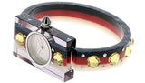  Shop Authentic Gucci Web Pink Mother of Pearl Dial Watch For Women - YA143524 - Luxxuri