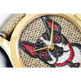  Shop Authentic Gucci G Timeless Brown Dial Brown Leather Strap Watch For Women - YA1264056 - Luxxuri