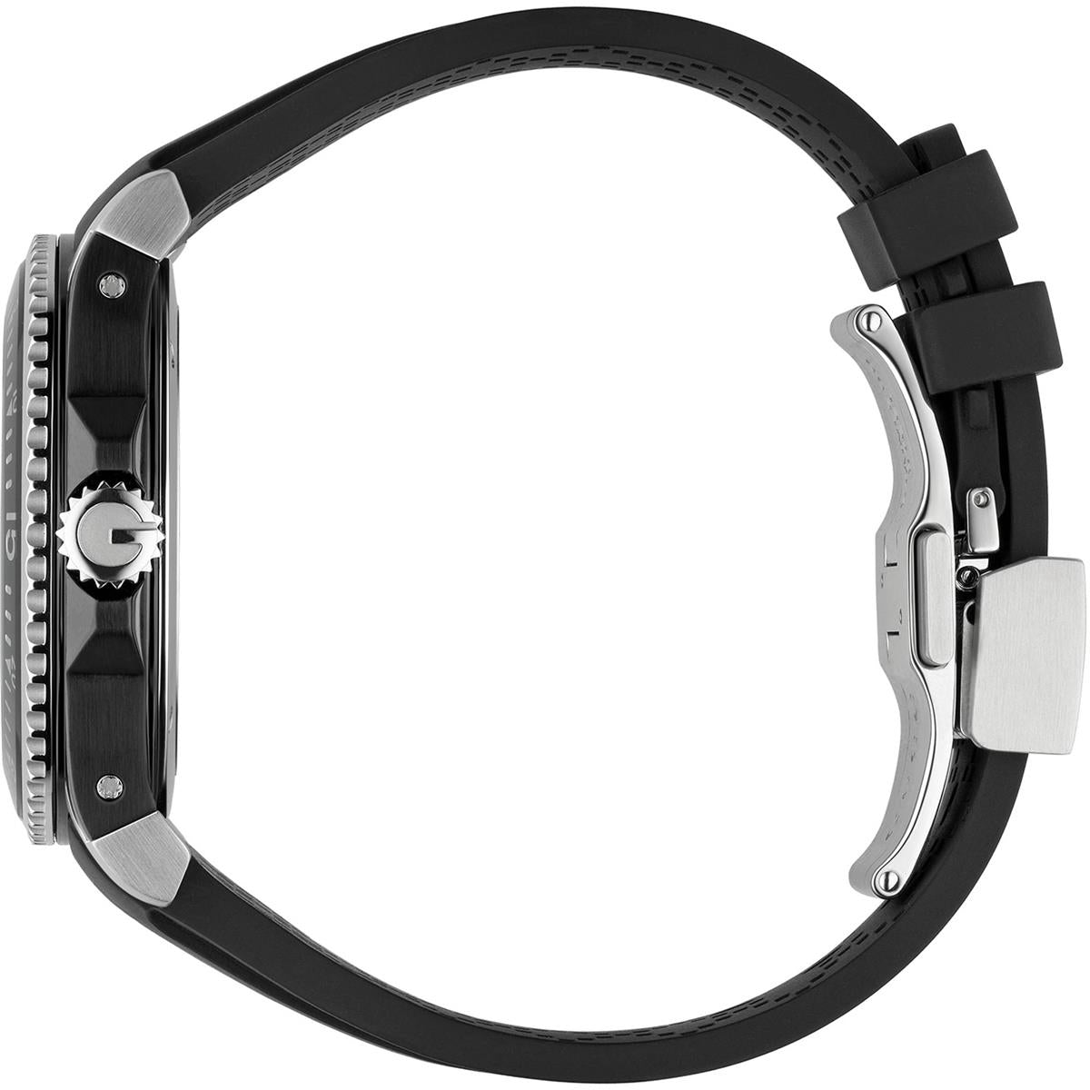  Shop Authentic Gucci Dive Quartz Black Dial Black Rubber Strap Watch For Men - YA136303 - Luxxuri
