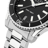  Shop Authentic Gucci Dive Black Dial Silver Steel Strap Watch For Women - YA136403 - Luxxuri