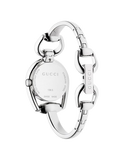  Shop Authentic Gucci Horsebit Collection Diamonds Mother of Pearl Dial Silver Steel Strap Watch For Women - YA139506 - Luxxuri