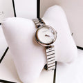  Shop Authentic Gucci Diamantissima Quartz White Dial Silver Steel Strap Watch For Women - YA141402 - Luxxuri
