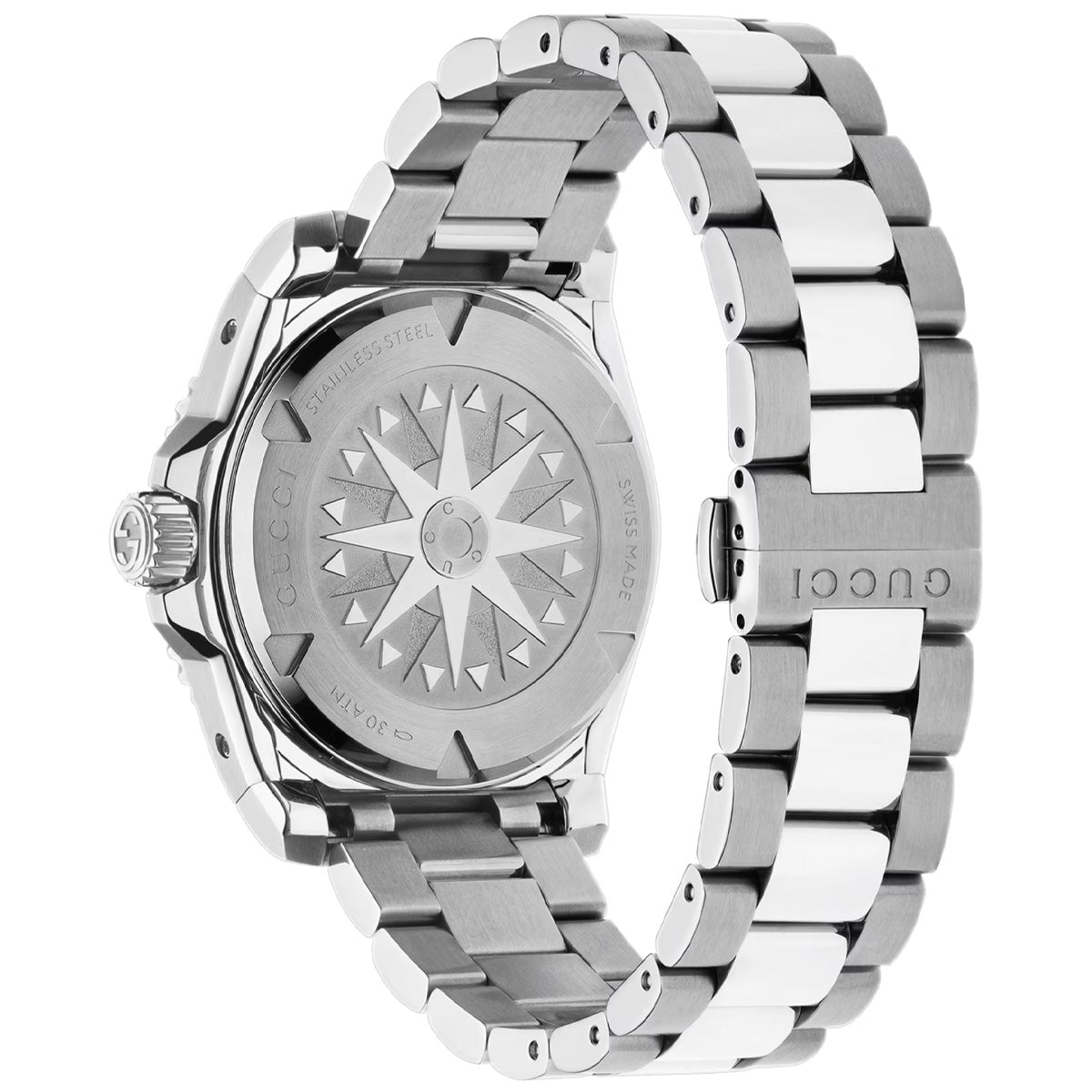  Shop Authentic Gucci Dive Automatic Black Dial Silver Steel Strap Watch for Men - YA136353 - Luxxuri