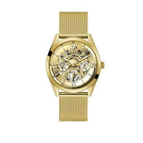  Shop Authentic Guess Tailor Multifunction Gold Dial Gold Mesh Bracelet Watch for Men - GW0368G2 - Luxxuri