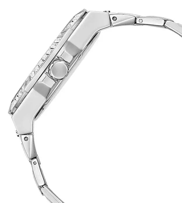  Shop Authentic Guess Zeus Multifunction Diamonds Silver Dial Silver Steel Strap Watch for Men - GW0209G1 - Luxxuri