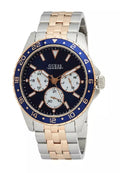  Shop Authentic Guess Odyssey Blue Dial Two Tone Steel Strap Watch For Men - W1107G3 - Luxxuri