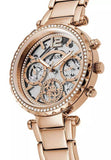  Shop Authentic Guess Solstice Diamonds Rose Gold Dial Rose Gold Steel Strap Watch for Women - GW0403L3 - Luxxuri