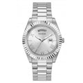  Shop Authentic Guess Connoisseur Silver Dial Silver Steel Strap Watch for Men - GW0265G6 - Luxxuri