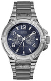  Shop Authentic Guess Rigor Quartz Black Dial Silver Steel Strap Watch For Men - W0218G2 - Luxxuri