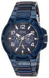  Shop Authentic Guess Rigor Multifunction Black Dial Blue Steel Strap Watch for Men - W0218G4 - Luxxuri