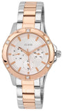 Shop Authentic Guess Mist Quartz Silver Dial Two Tone Steel Strap Watch For Women - W0443L4 - Luxxuri