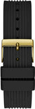  Shop Authentic Guess Athena Gold Dial Black Rubber Strap Watch For Women - GW0030L2 - Luxxuri