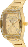  Shop Authentic Guess Raven Diamonds Gold Dial Gold Steel Strap Watch for Women - GW0104L2 - Luxxuri