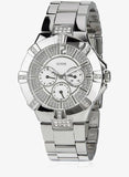  Shop Authentic Guess Vista Diamonds Silver Dial Silver Steel Strap Watch for Women - W12080L1 - Luxxuri