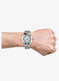  Shop Authentic Guess Vista Diamonds Silver Dial Silver Steel Strap Watch for Women - W12080L1 - Luxxuri