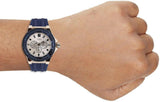  Shop Authentic Guess Force White Dial Blue Rubber Strap Watch For Men - W0674G4 - Luxxuri