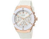  Shop Authentic Guess Athena White Dial White Rubber Strap Watch For Women - GW0030L3 - Luxxuri
