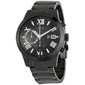  Shop Authentic Guess Atlas Chronograph Black Dial Black Steel Strap Watch For Men - W0668G5 - Luxxuri