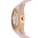  Shop Authentic Guess Clarity Gold Dial Pink Silicone Strap Watch for Women - GW0109L2 - Luxxuri