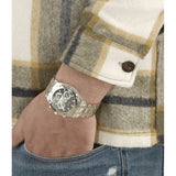  Shop Authentic Guess Continental Silver Dial Silver Steel Strap Watch for Men - GW0261G1 - Luxxuri