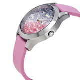  Shop Authentic Guess Crush Crystals Silver Dial Pink Rubber Strap Watch for Women - W1223L1 - Luxxuri