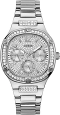  Shop Authentic Guess Duchess Quartz Silver Dial Silver Steel Strap Watch For Women - GW0558L1 - Luxxuri