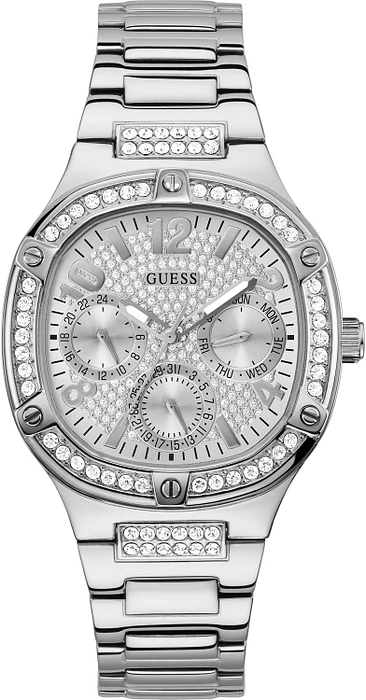  Shop Authentic Guess Duchess Quartz Silver Dial Silver Steel Strap Watch For Women - GW0558L1 - Luxxuri