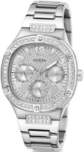 Shop Authentic Guess Duchess Quartz Silver Dial Silver Steel Strap Watch For Women - GW0558L1 - Luxxuri