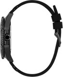 Shop Authentic Guess Frontier Crystals Black Dial Black Silicone Strap Watch For Men - W1132G3 - Luxxuri