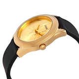  Shop Authentic Guess G Twist Gold Dial Black Leather Strap Watch for Women - W0911L3 - Luxxuri