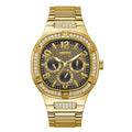  Shop Authentic Guess Duke Glitz Crystals Gold Dial Gold Steel Strap Watch For Men - GW0576G2 - Luxxuri
