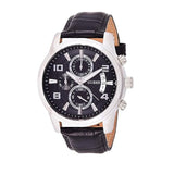  Shop Authentic Guess Exec Chronograph Quartz Black Dial Black Leather Strap Watch for Men - W0076G1 - Luxxuri