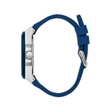  Shop Authentic Guess Legacy Grey Dial Blue Silicone Strap Watch For Men - W1049G1 - Luxxuri