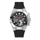  Shop Authentic Guess Third Grear Multi Function Black Dial Black Rubber Strap Watch for Men- GW0334G1 - Luxxuri