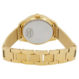  Shop Authentic Guess Tri Glitz Quartz Diamonds Gold Dial Gold Mesh Bracelet Watch For Women - W1142L2 - Luxxuri