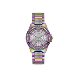  Shop Authentic Guess Lady Frontier Diamonds Silver Dial Multicolor Steel Strap Watch for Women - GW0044L1 - Luxxuri