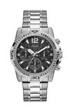  Shop Authentic Guess Commander Chronograph Black Dial Silver Steel Strap Watch for Men - GW0056G1 - Luxxuri