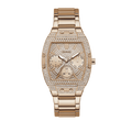  Shop Authentic Guess Raven Diamonds Rose Gold Dial Rose Gold Steel Strap Watch for Women - GW0104L3 - Luxxuri