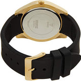  Shop Authentic Guess Clarity Gold Dial Black Silicone Strap Watch for Women - GW0109L1 - Luxxuri